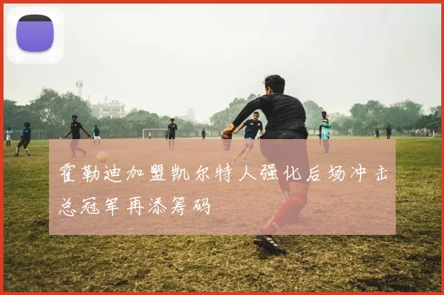 霍勒迪加盟凯尔特人强化后场冲击总冠军再添筹码